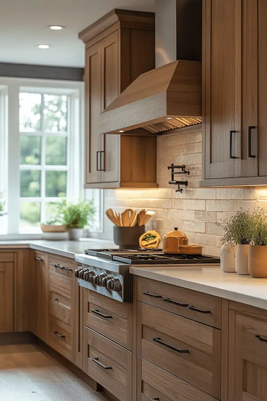 moody kitchen cabinets
