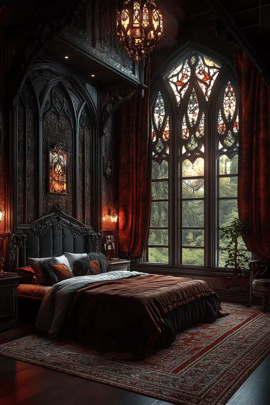 modern victorian bedroom
