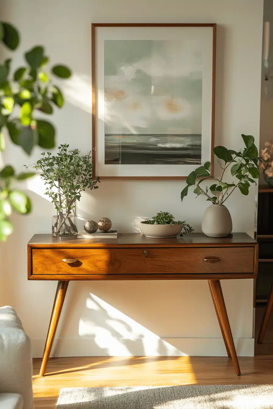 modern vintage interior