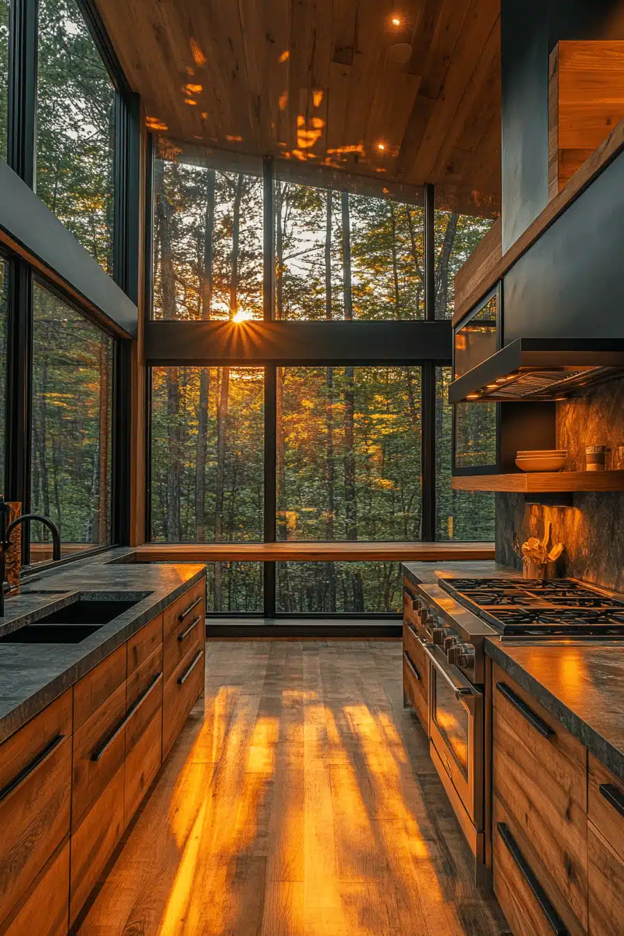 cabin kitchens