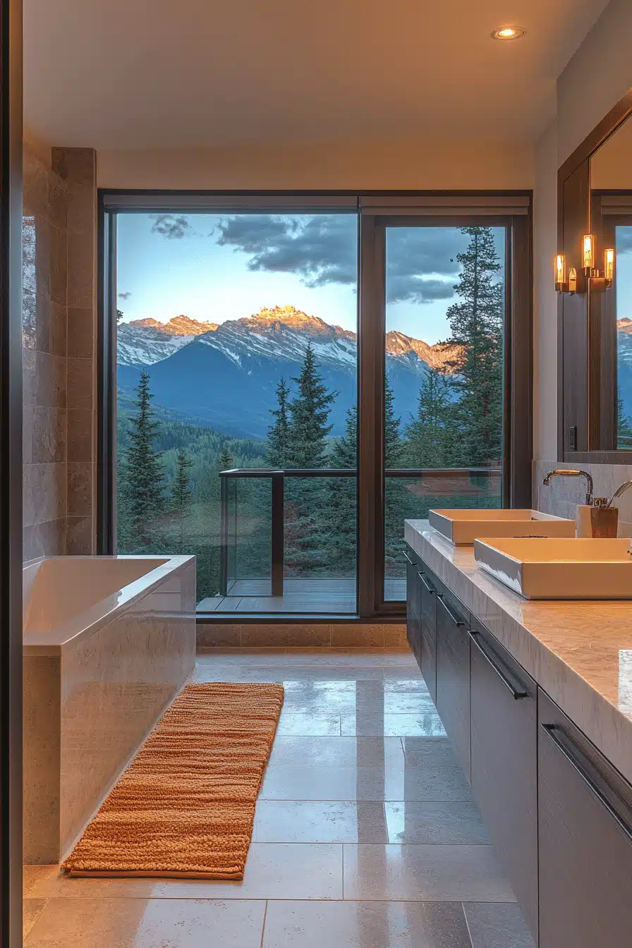 cabin bathroom