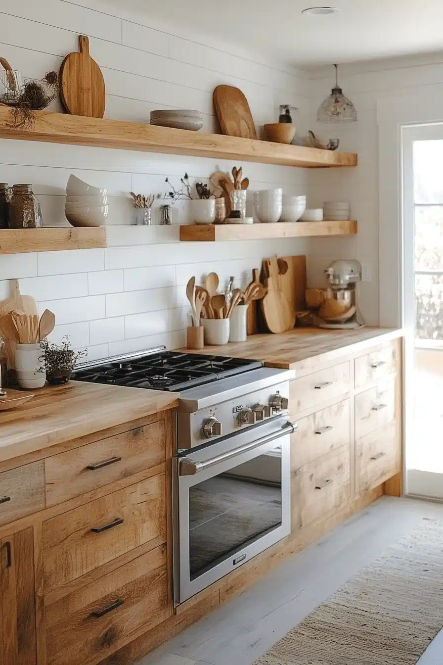 Birch Kitchen Cabinets
