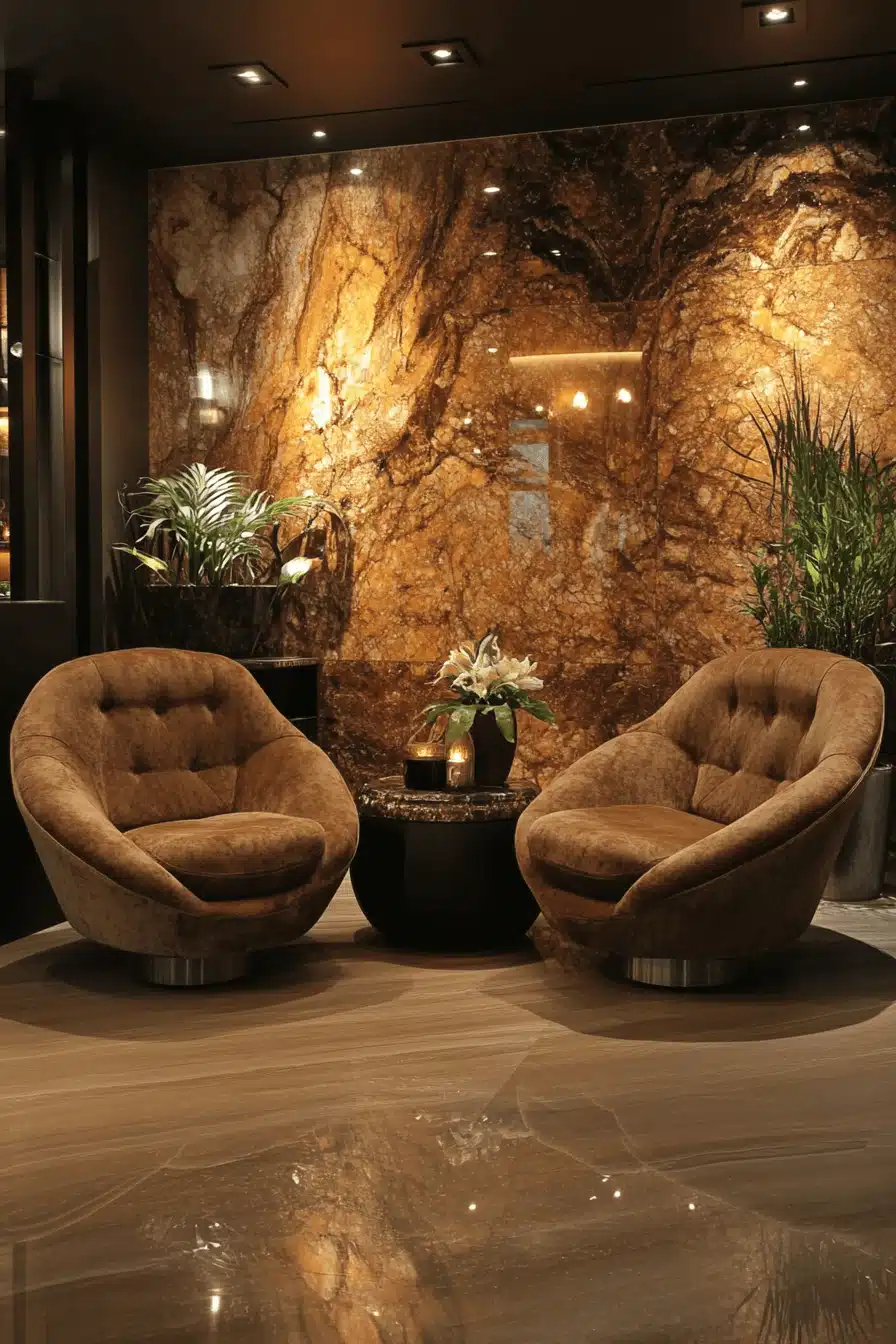 stone wall interior