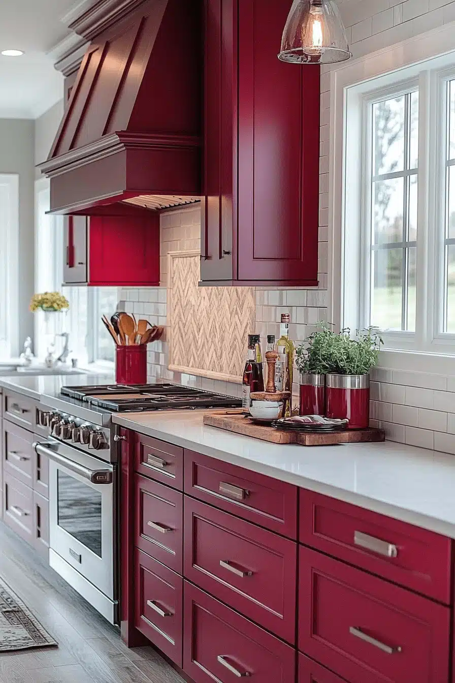 Cherry Kitchen Cabinets