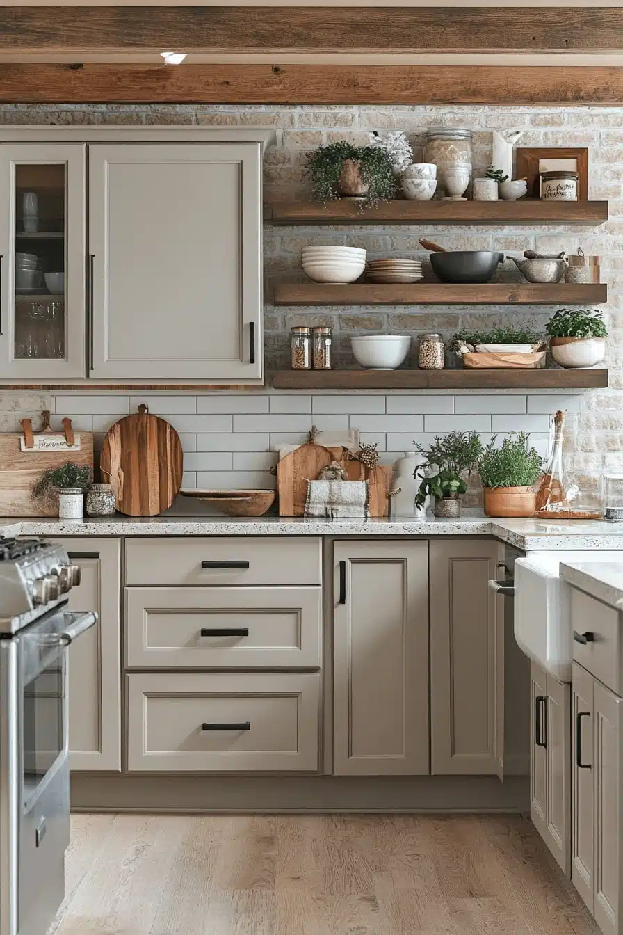 Neutral Kitchen Cabinets