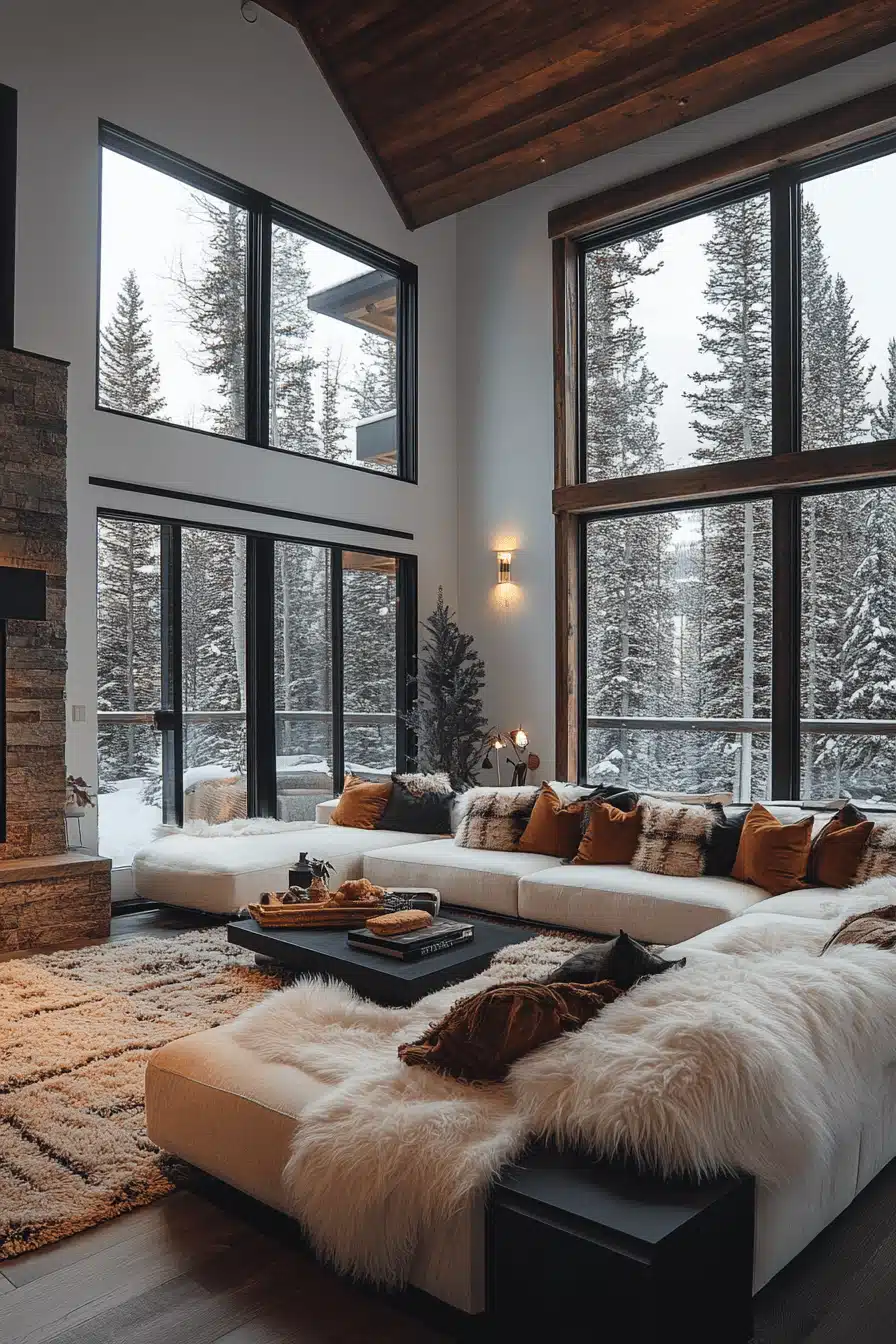 cabin living room