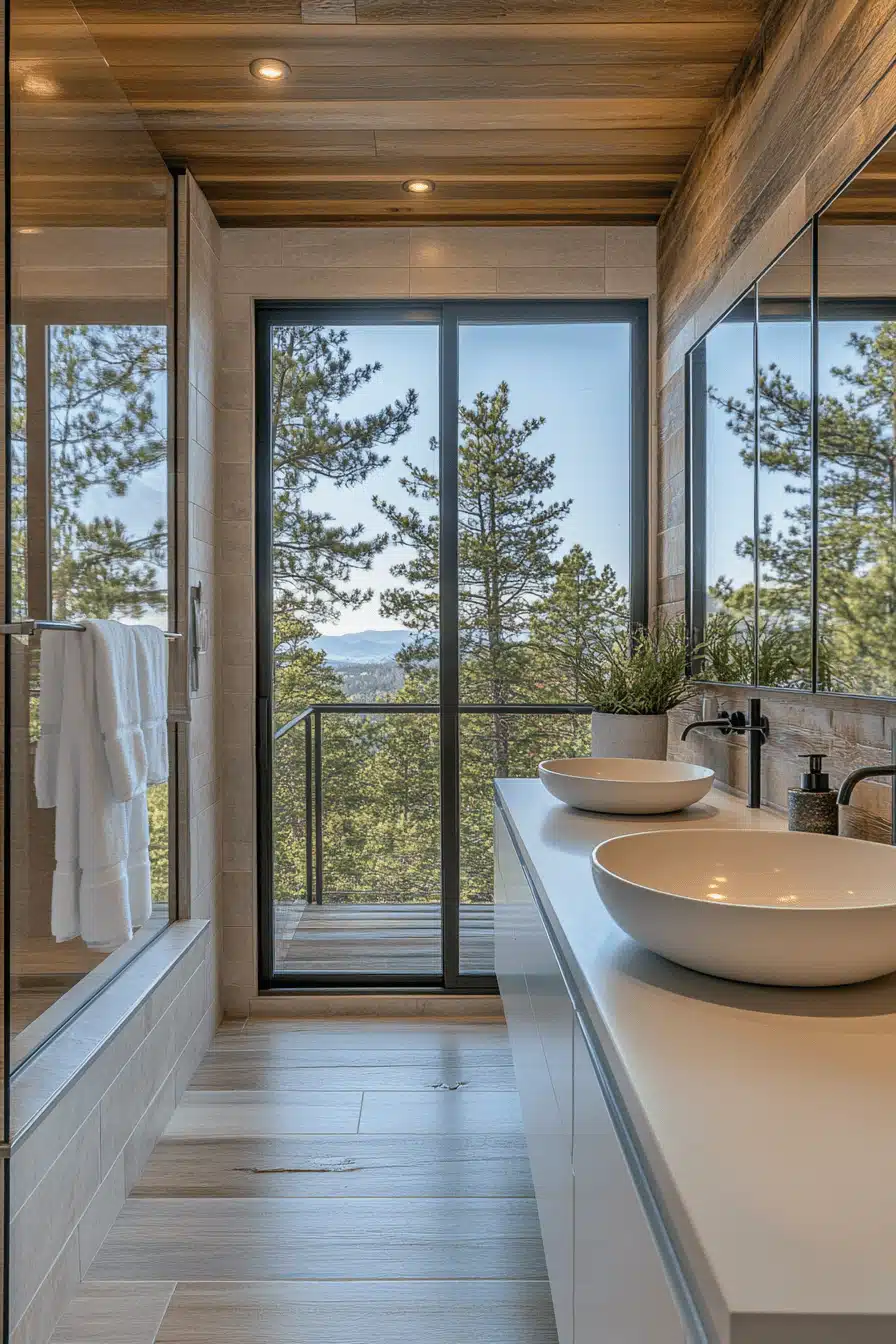 cabin bathroom