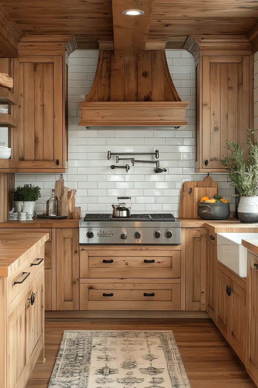 Birch Kitchen Cabinets