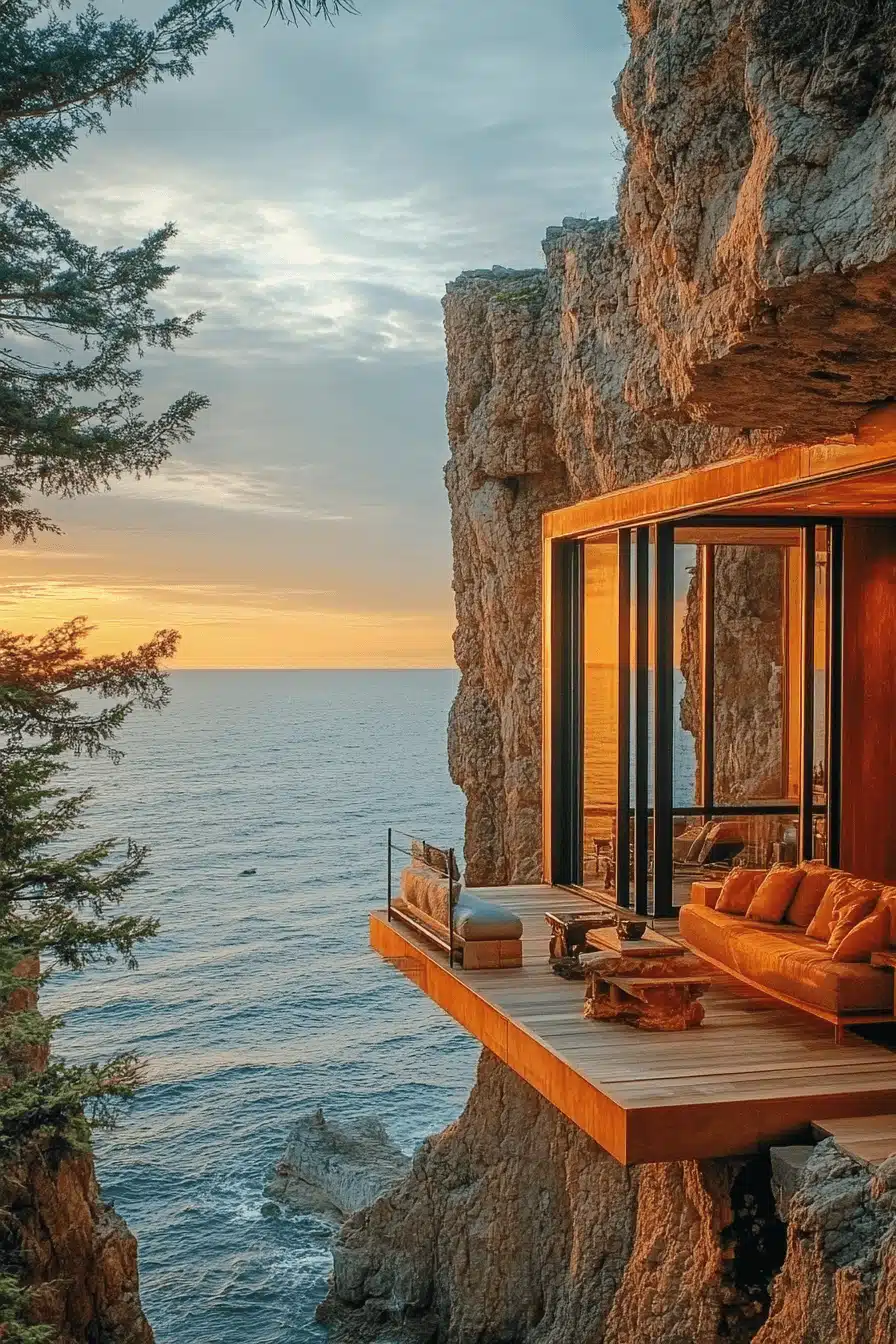 old cabin interior