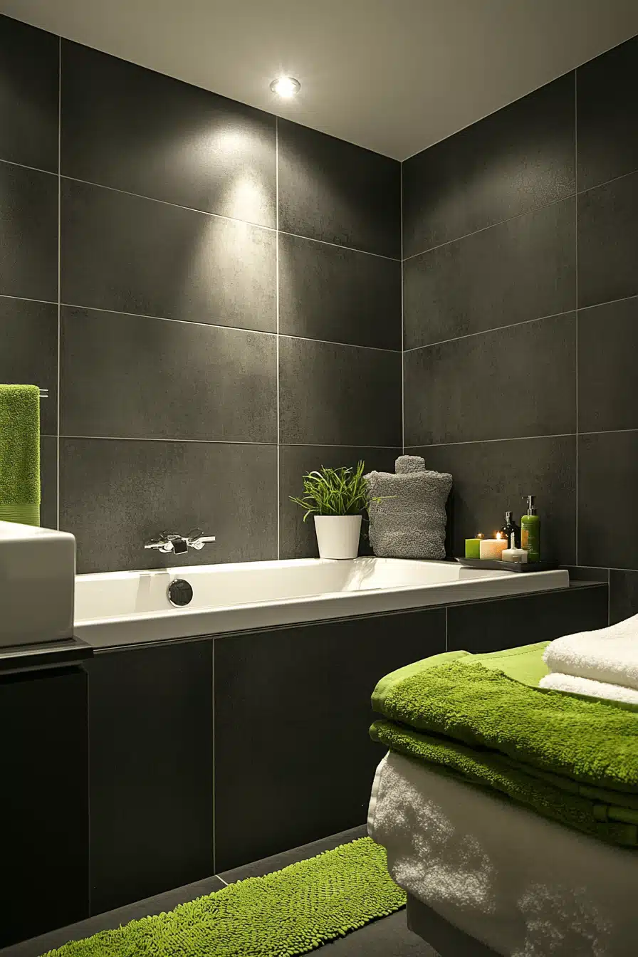 moody bathroom