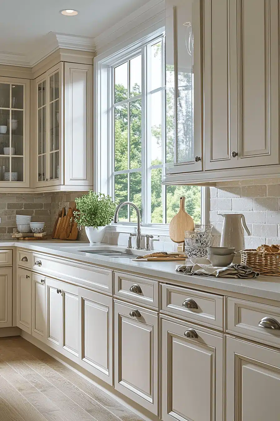 Neutral Kitchen Cabinets