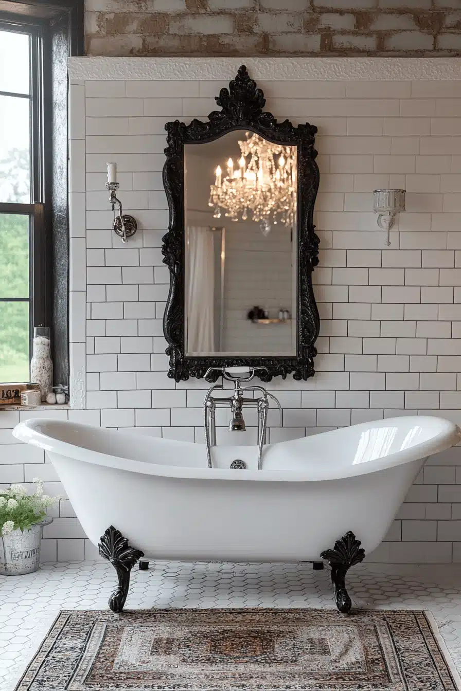 modern victorian bathroom