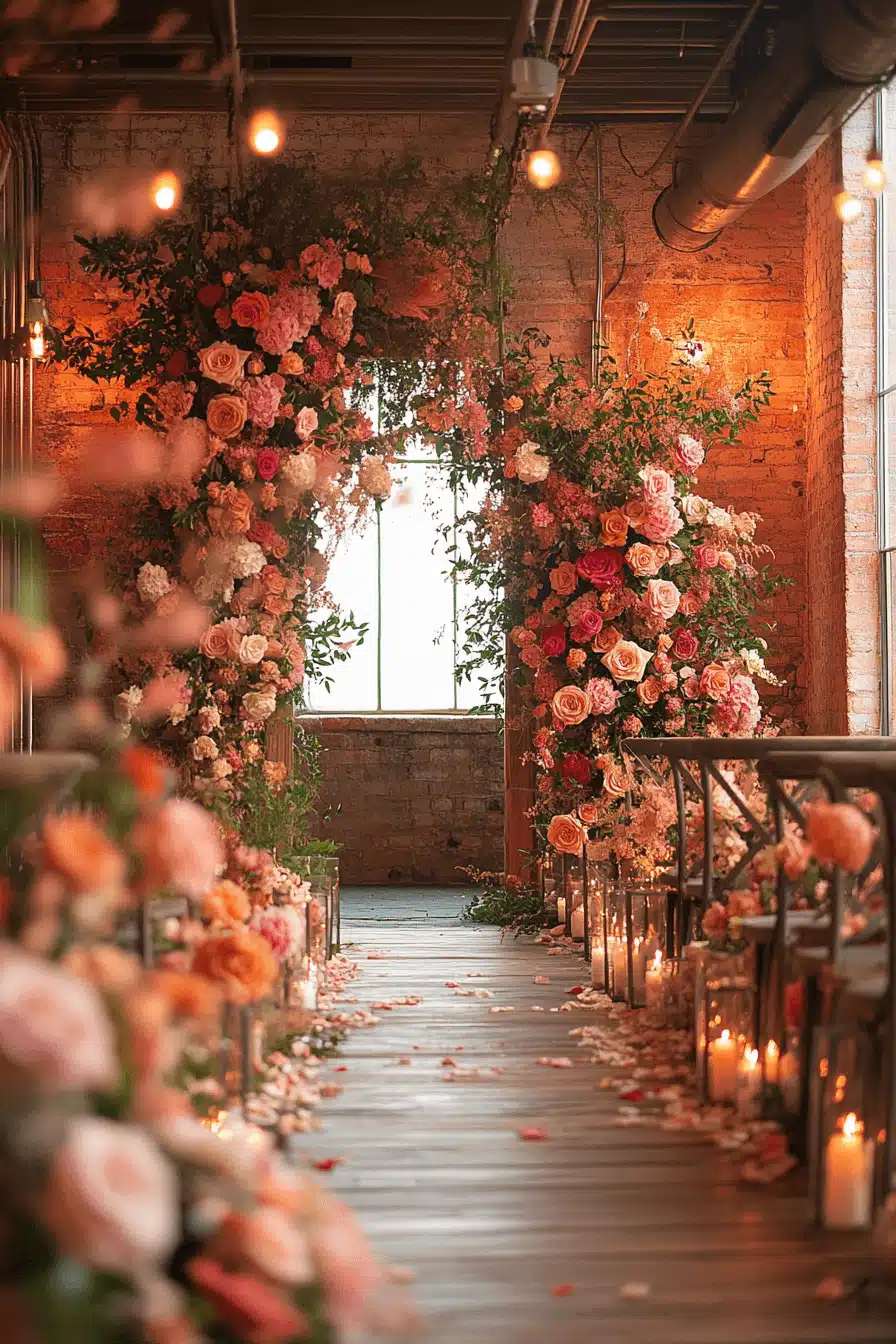modern vintage wedding