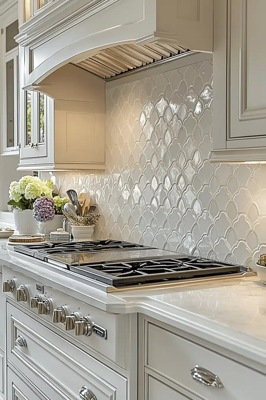 neoclassical kitchen