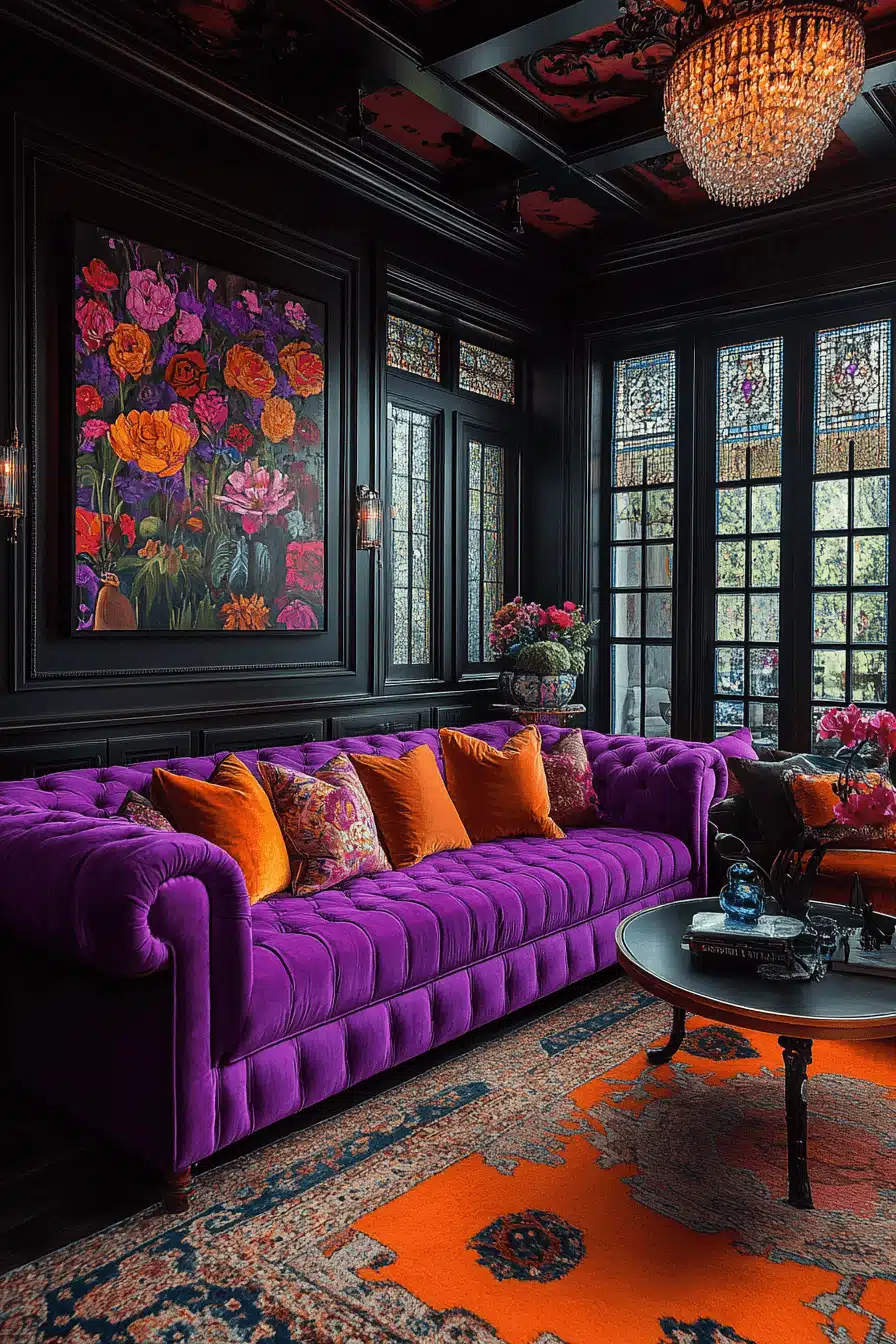 modern vintage interior