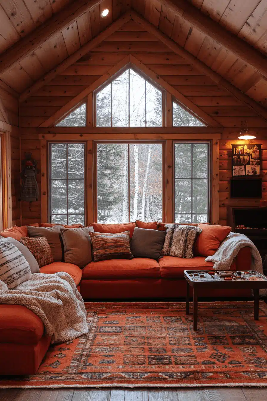 cabin living room
