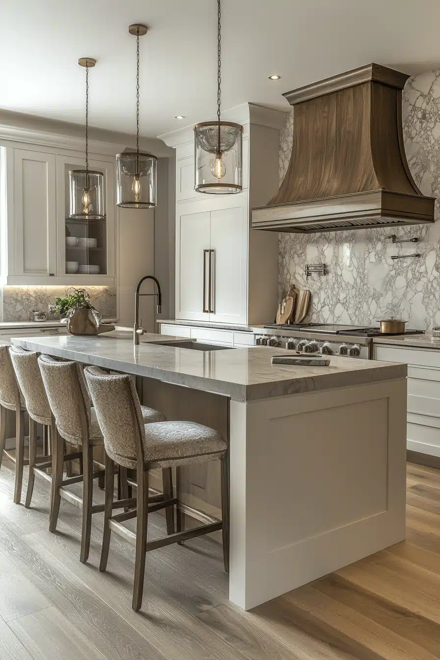 modern victorian kitchen