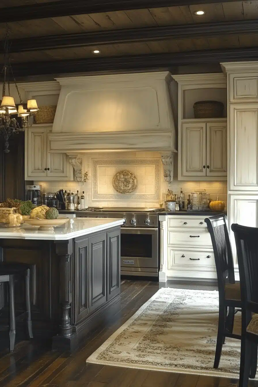 french provincial kitchen