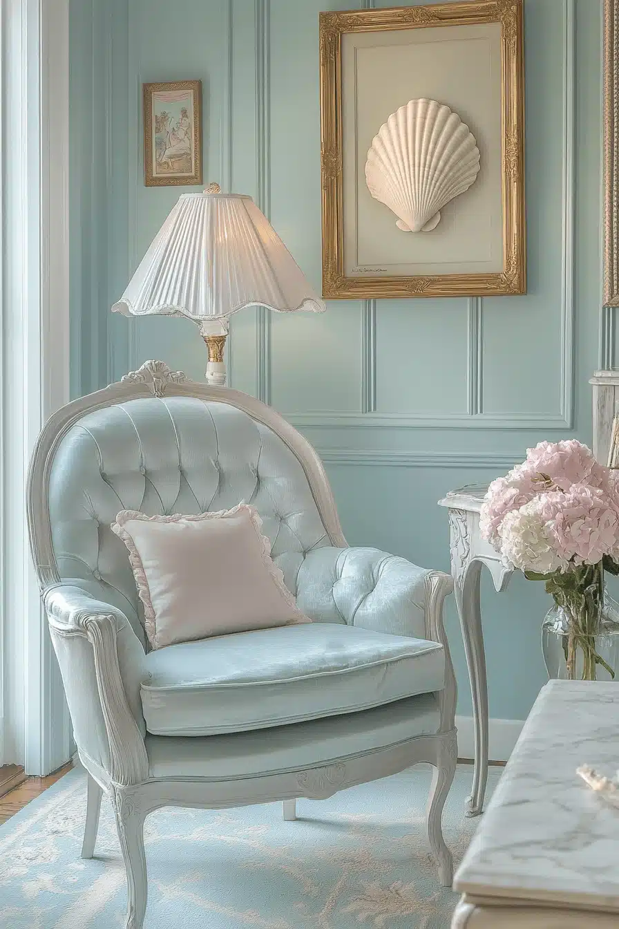 neoclassical interior living rooms