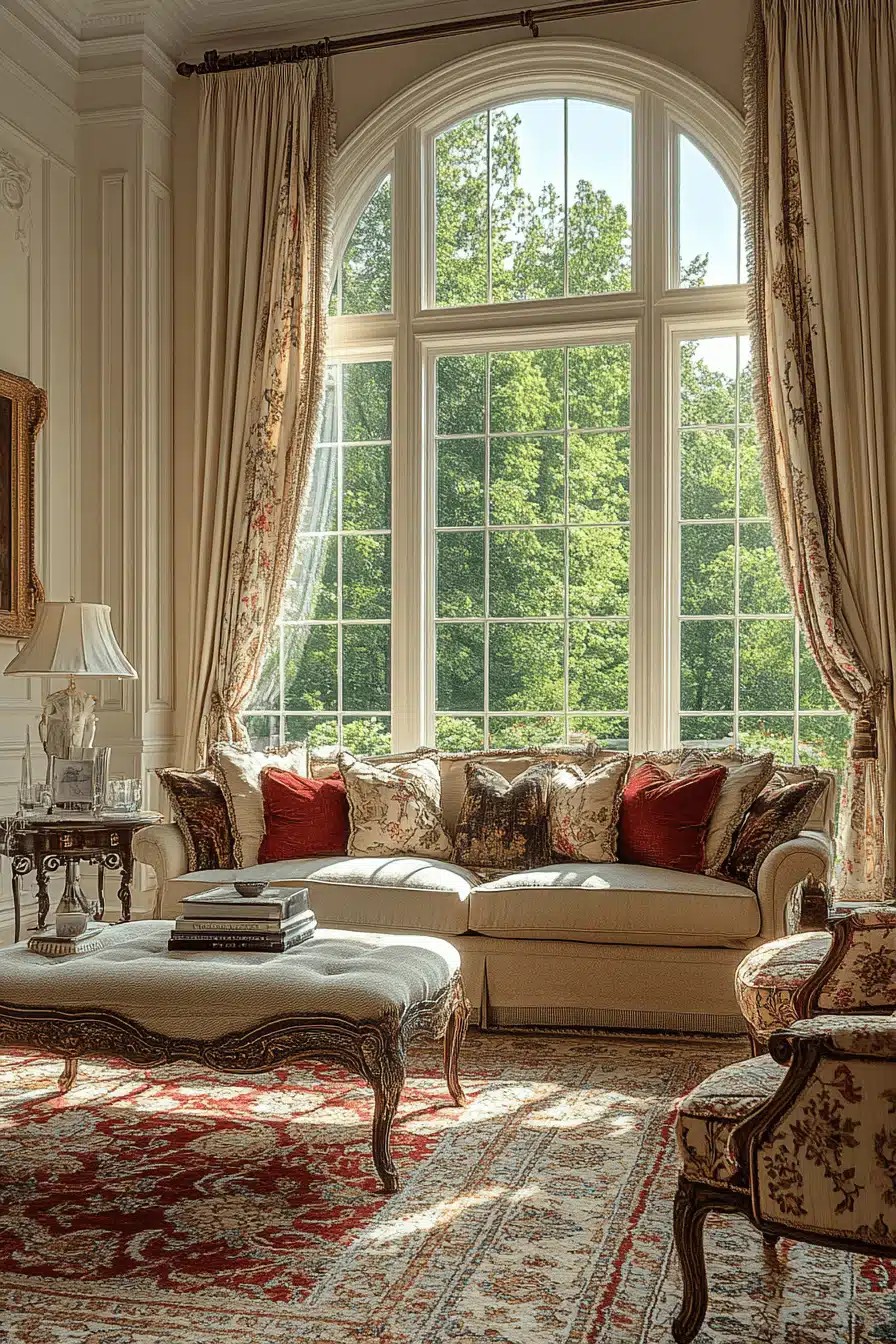 french provincial living room
