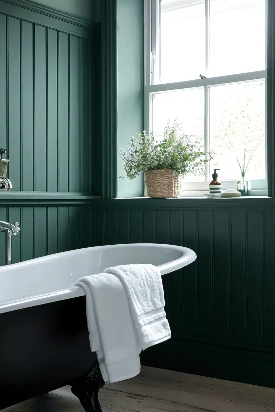 modern victorian bathroom