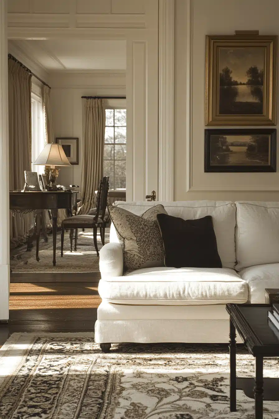french provincial living room