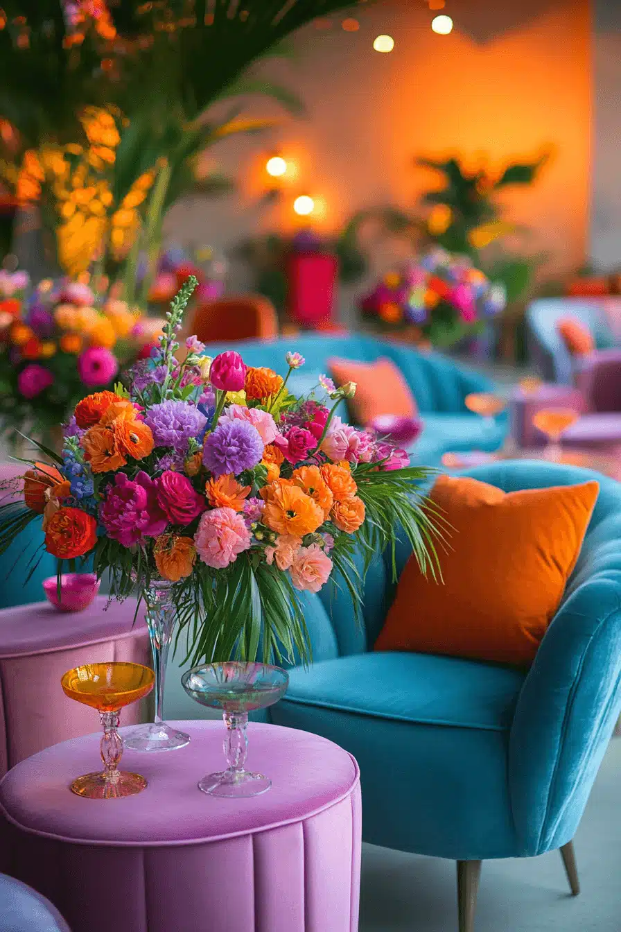 modern vintage wedding