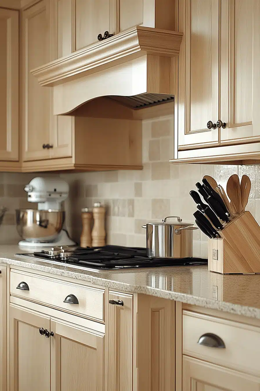 Birch Kitchen Cabinets