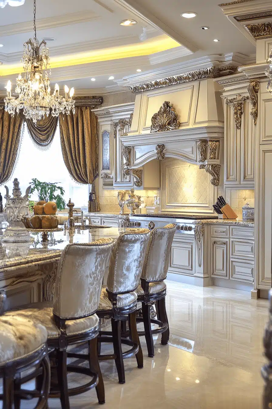 french provincial kitchen