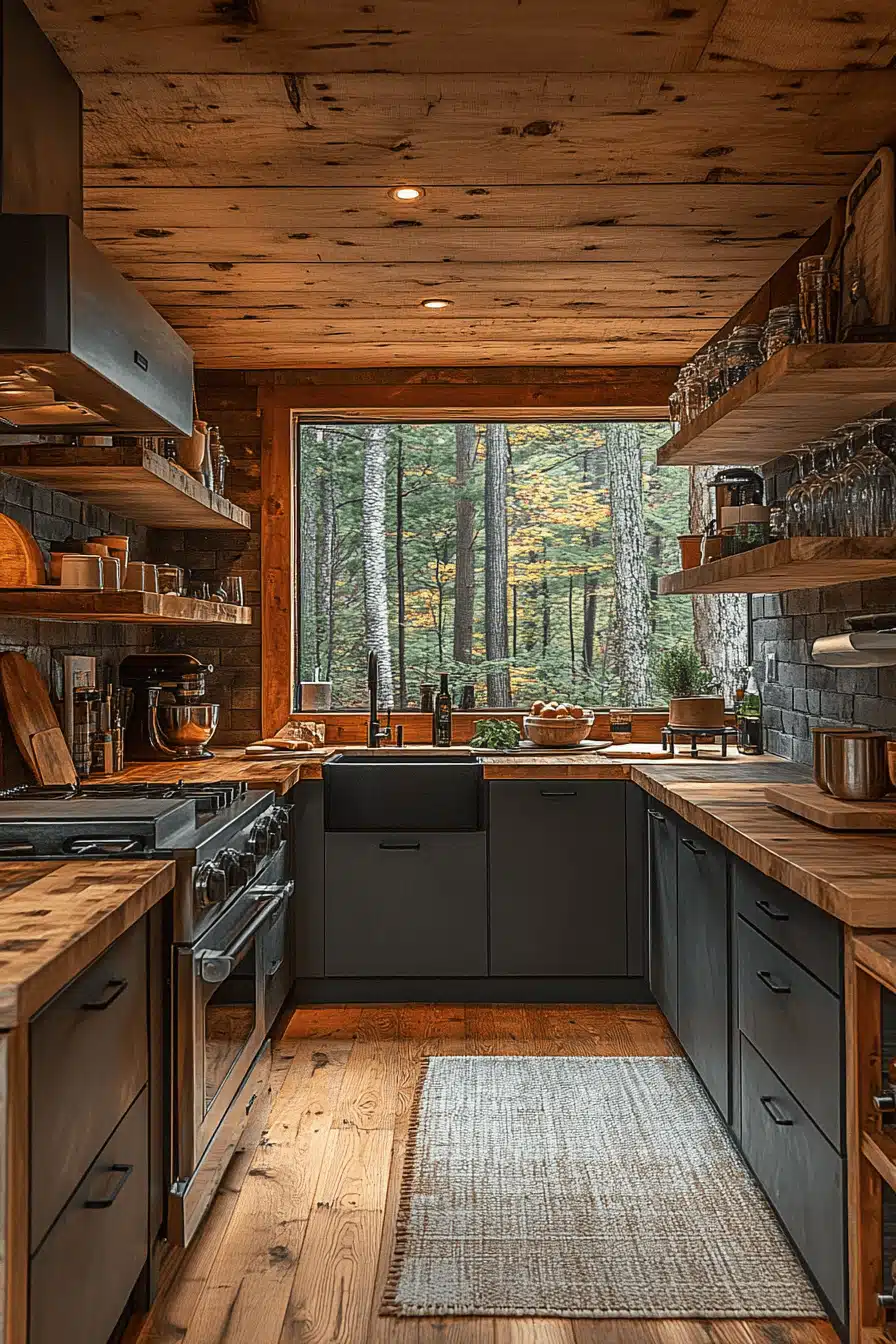 cabin kitchens