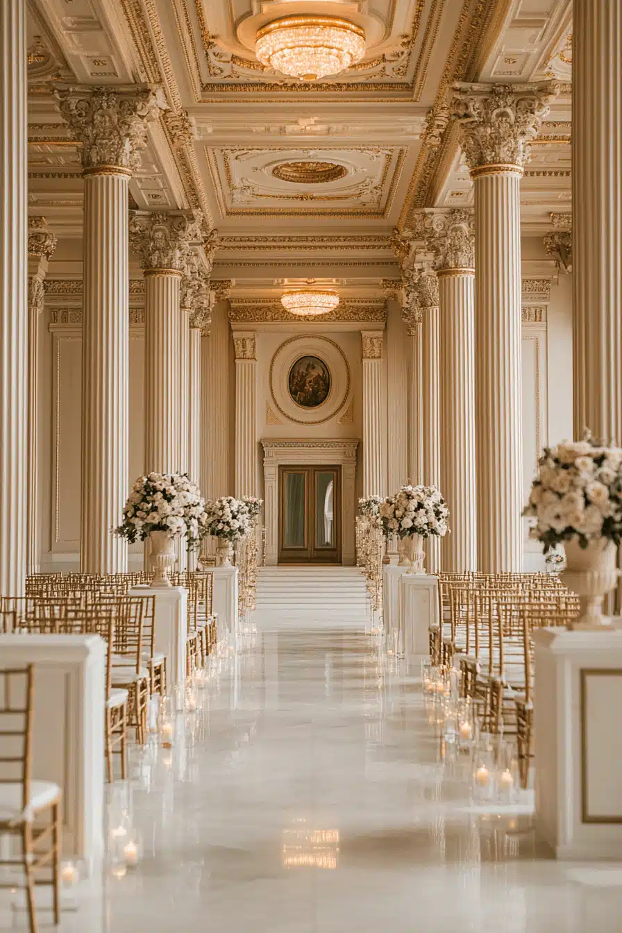 modern vintage wedding