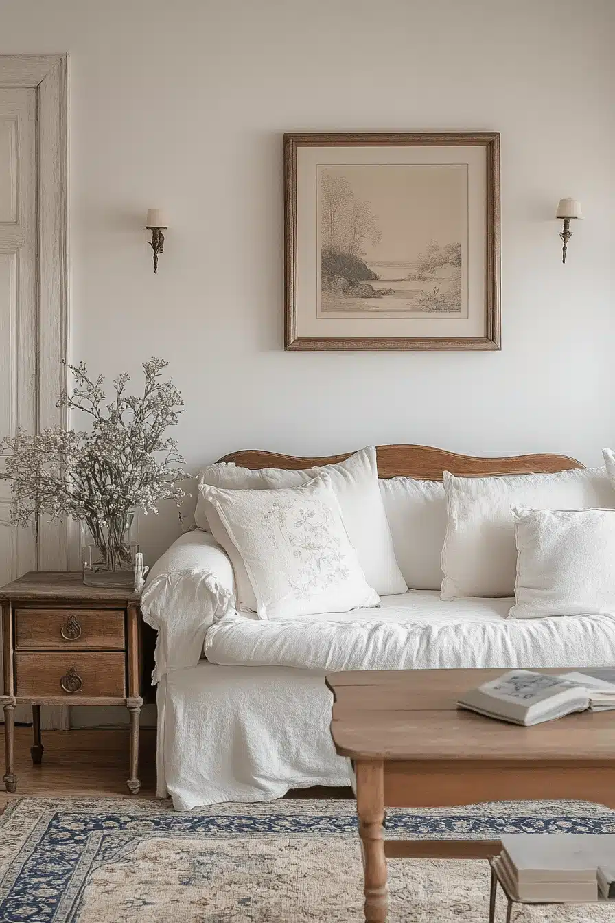 french provincial living room