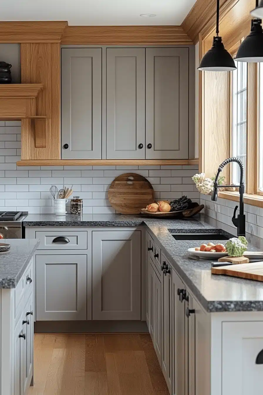 light grey kitchen cabinets