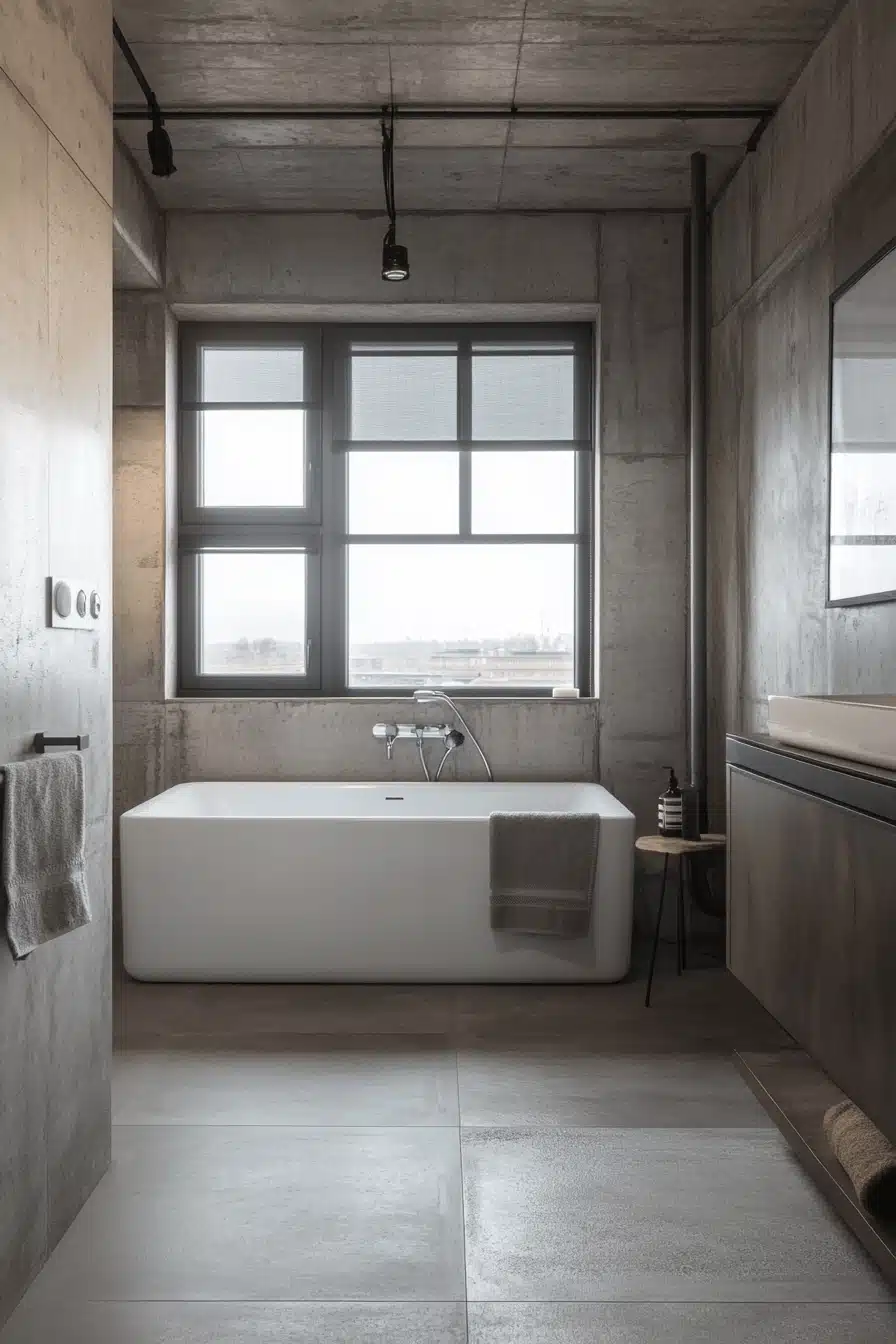 industrial bathroom ideas