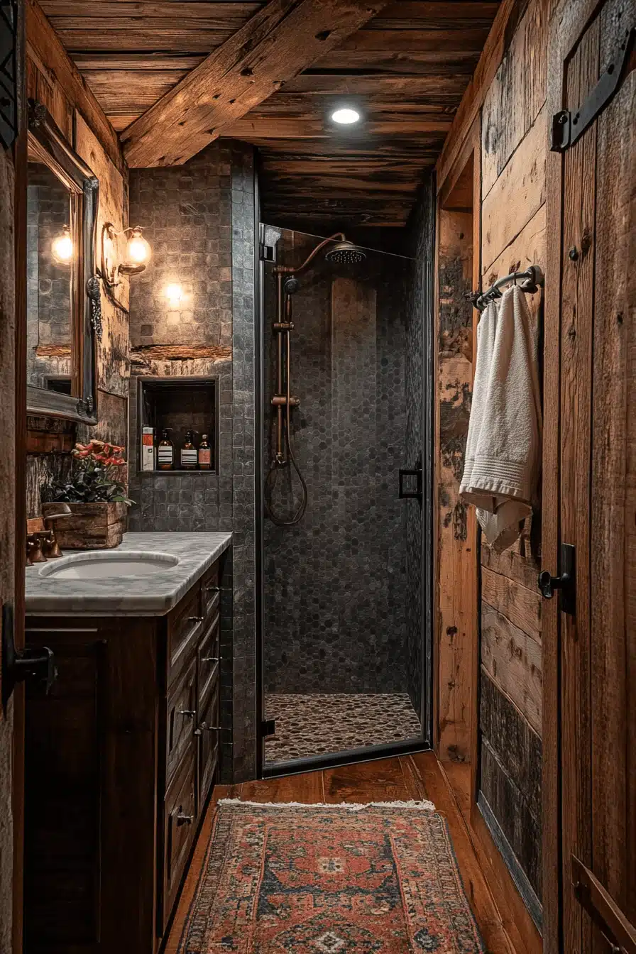 cabin bathroom