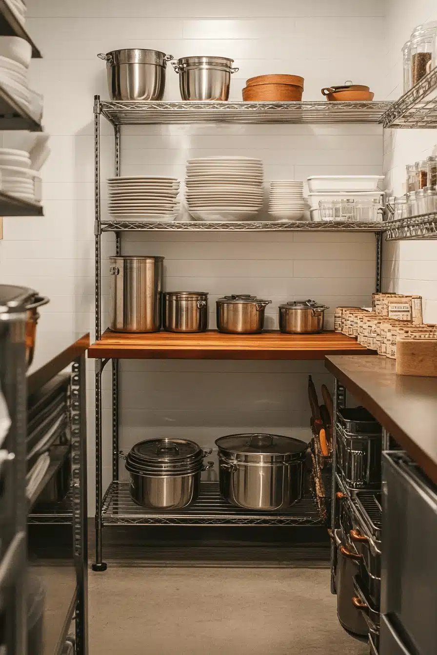old cabin interior kitchen