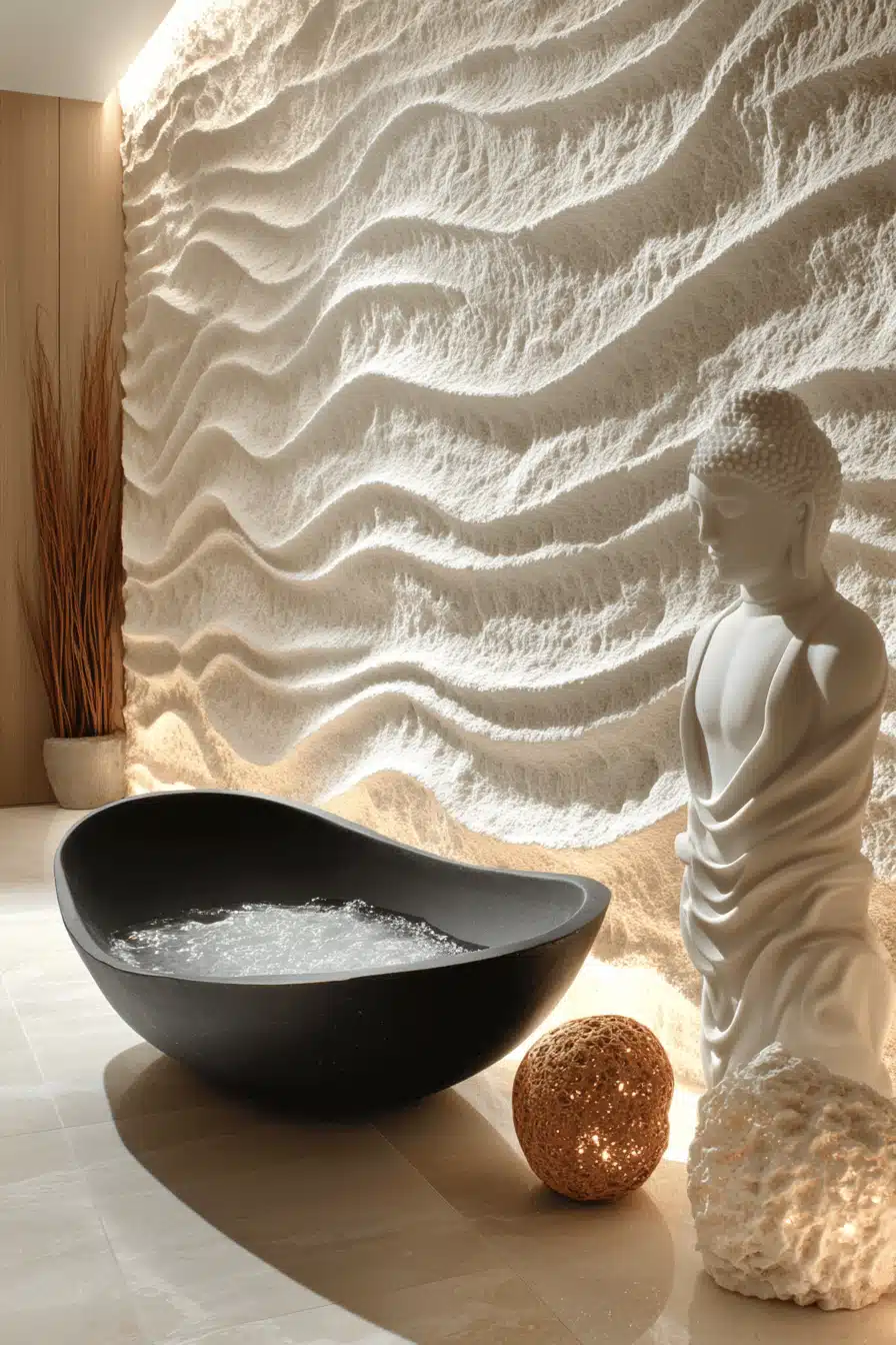 stone wall interior