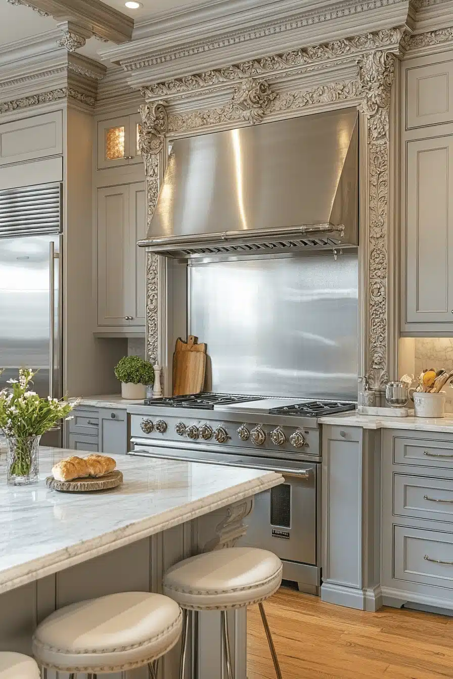 modern victorian kitchen