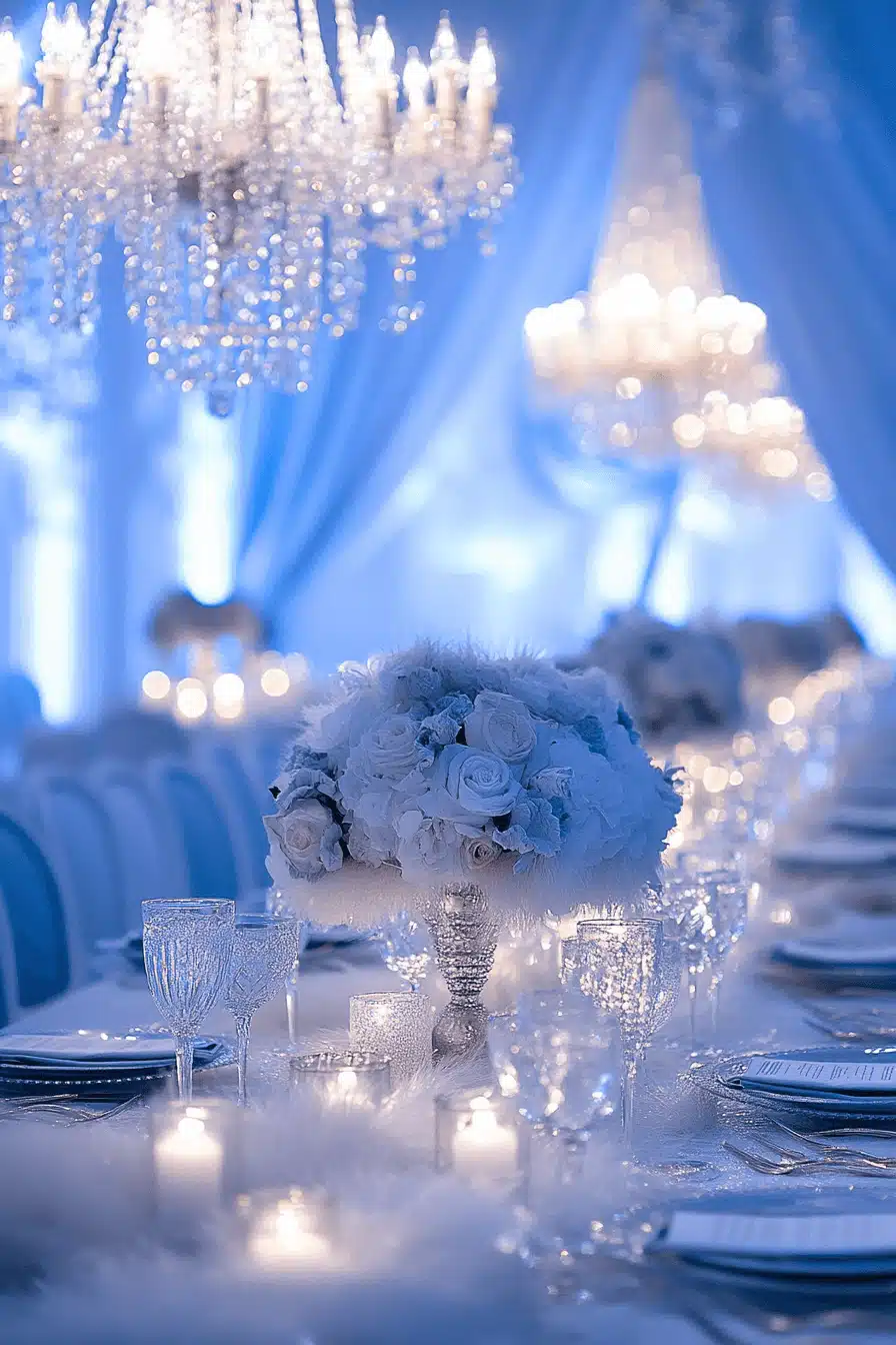 moody romantic wedding decor