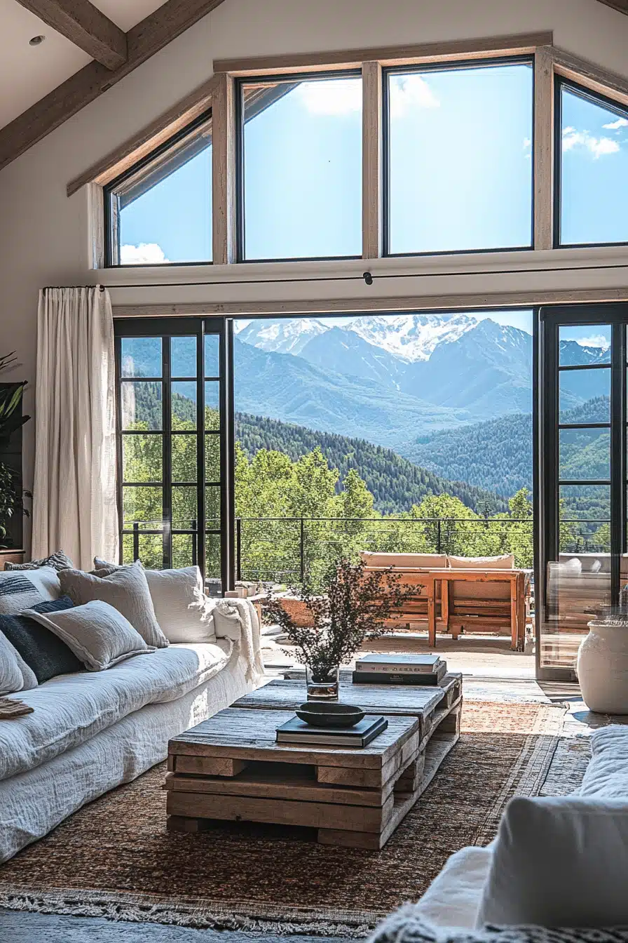 cabin living room