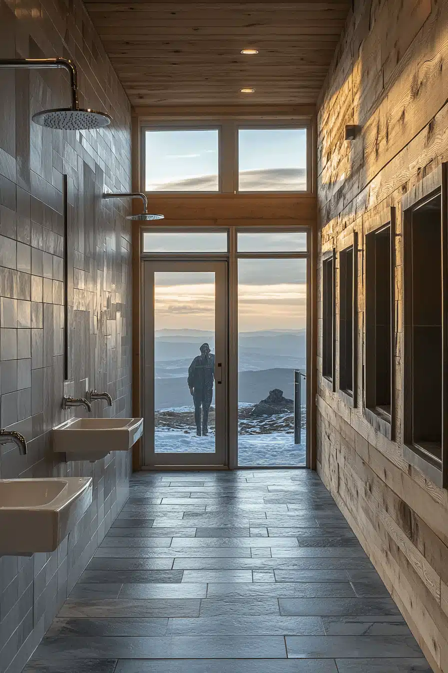 cabin bathroom