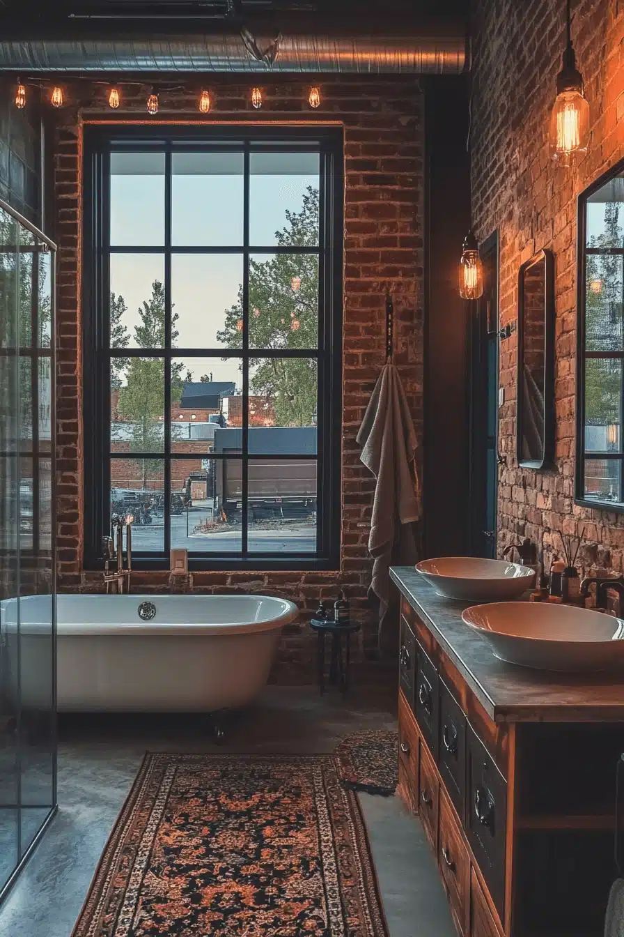 industrial bathroom ideas