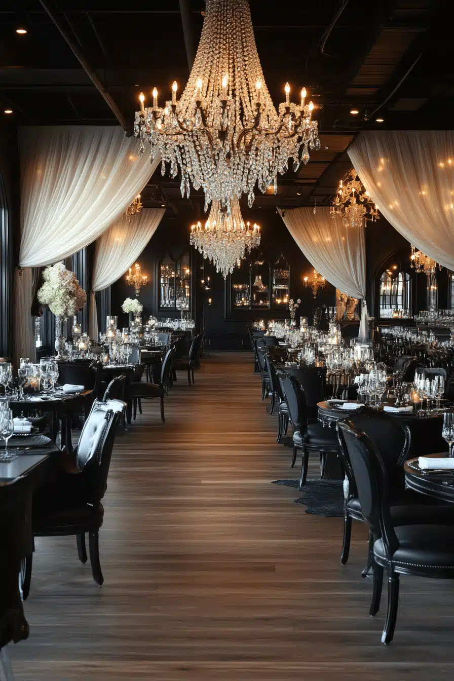 modern vintage dining room