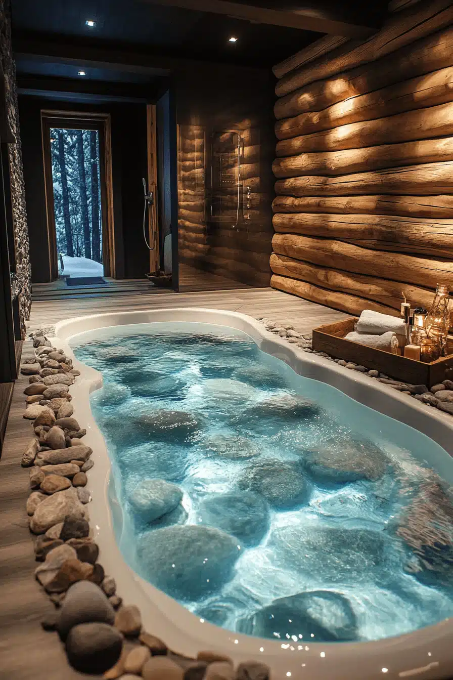 cabin bathroom