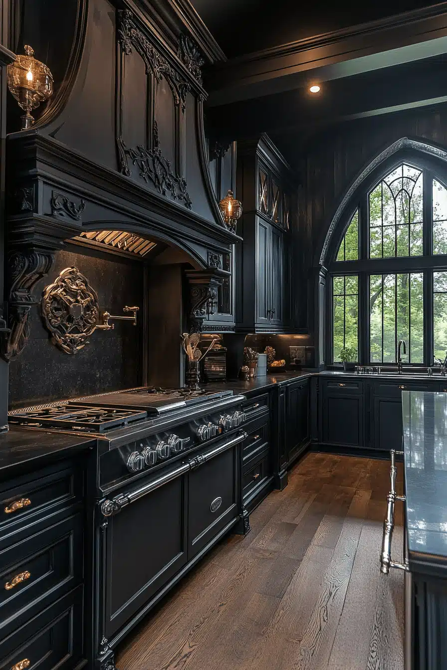 modern vintage kitchen