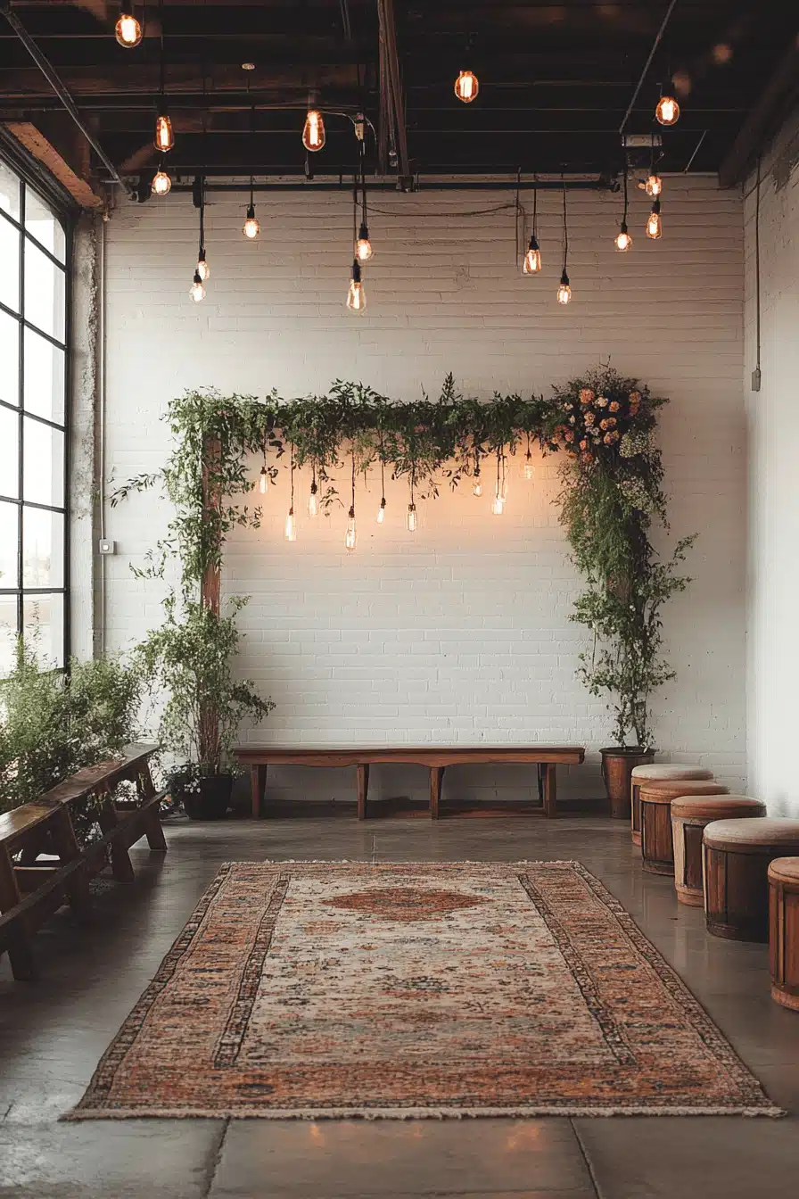 modern vintage wedding