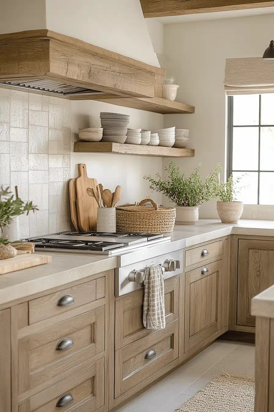 Neutral Kitchen Cabinets