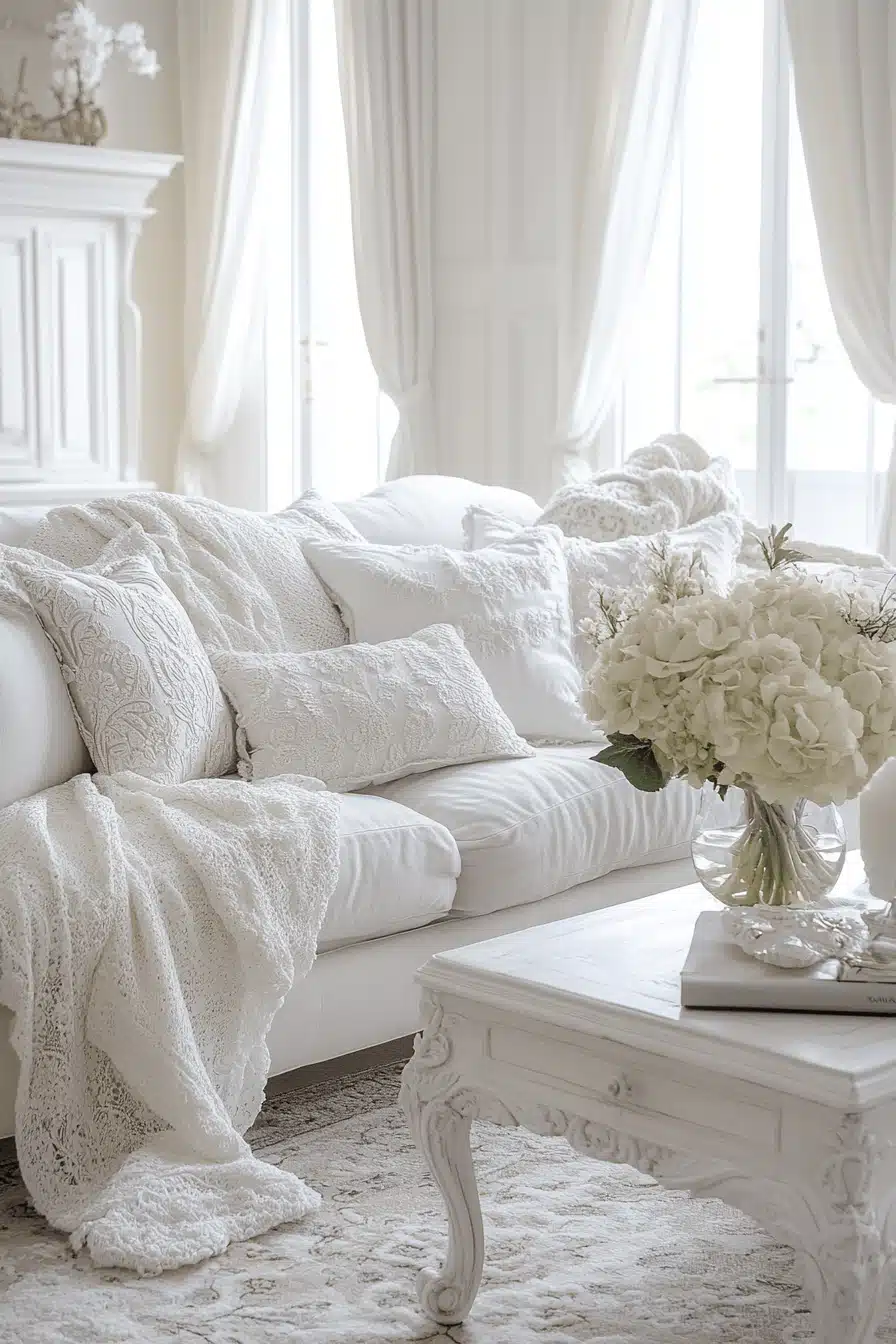 french provincial living room