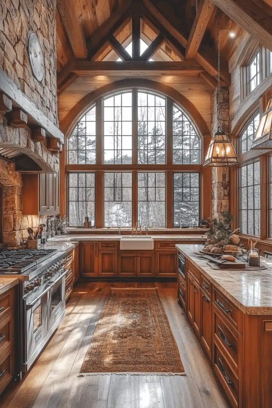 cabin kitchens