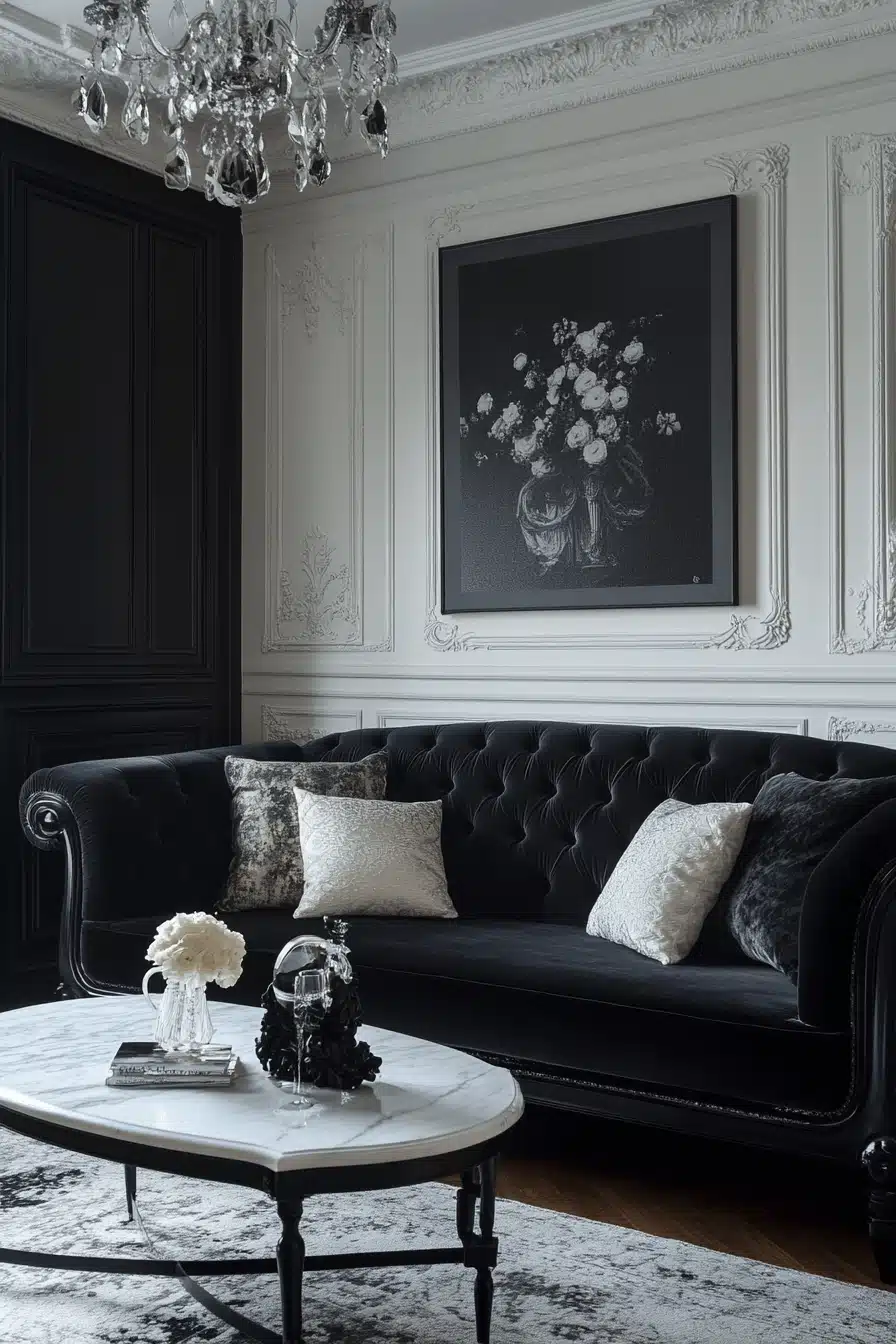 french provincial living room